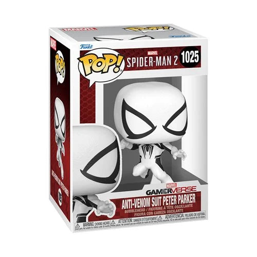 Funko Pop Spiderman 2 - Peter Parker Antivenom Suit #1025