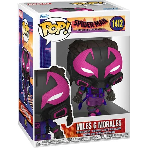 Funko Pop Spiderman Across the Spiderverse - Miles G Morales #1412