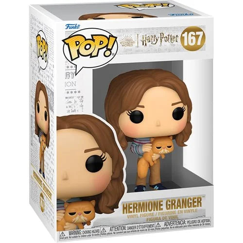Funko Pop Harry Potter - Hermione Granger con Crookshanks #167