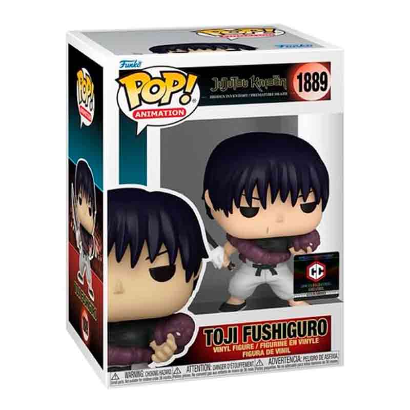 Funko Pop Jujutsu Kaisen - Toji Fushiguro exclusivo Chalice Collectibles #1889