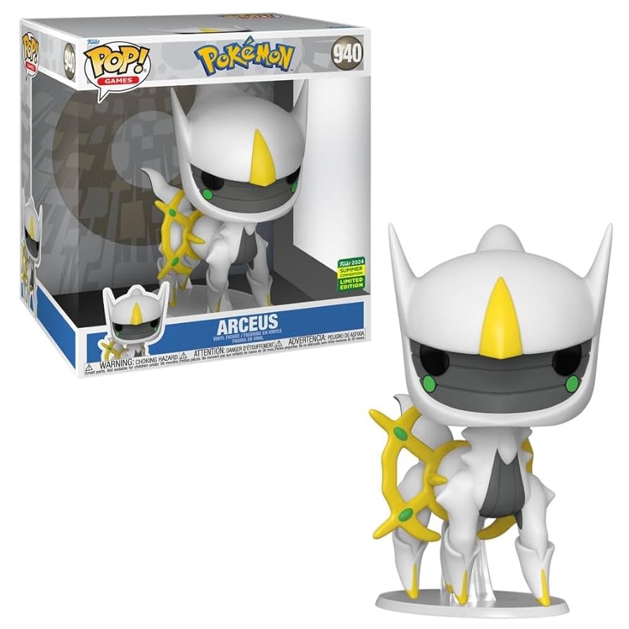 Funko Pop Pokemon - Arceus 10" Pulgadas exclusivo SDCC 2024 #940