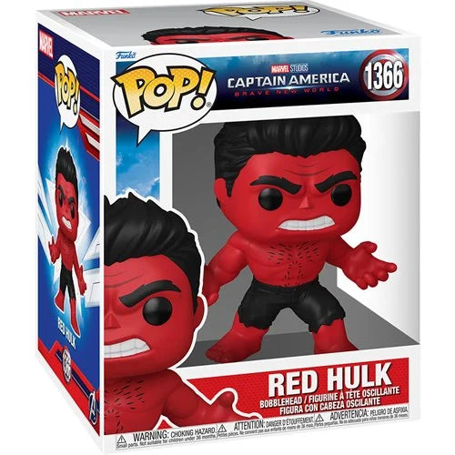 Funko Pop Capitan America Brave New World - Red Hulk 6 Pulgadas #1366