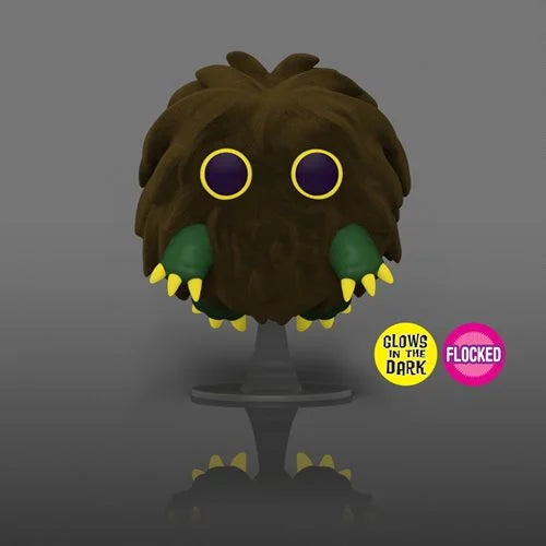 Funko Pop Yugioh! - Kuriboh Flocked (Brilla en la Oscuridad) exclusivo AAA Anime #1455