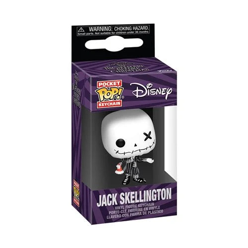 Funko Pop llavero El Extraño Mundo de Jack - Jack Skellington (Patchwork)