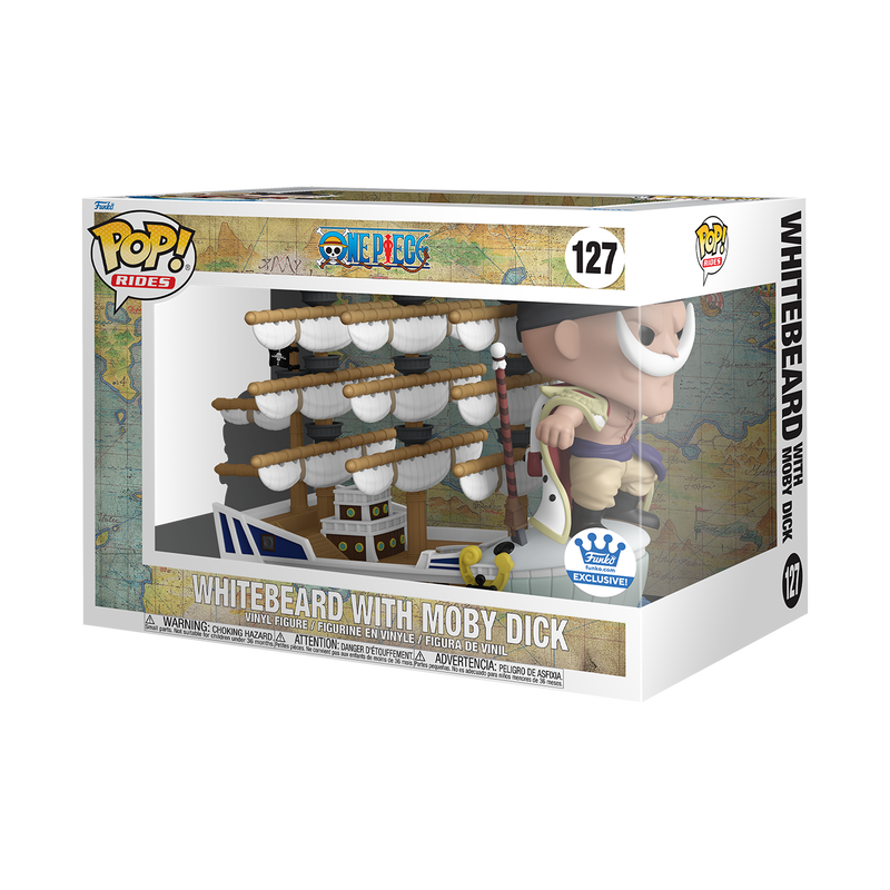 Funko Pop One Piece - Barbablanca con Moby Dick exclusivo Funko #127