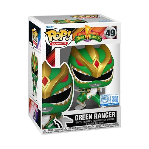 Funko Pop Mighty Morphin Power Rangers - Green Ranger exclusivo EE #49