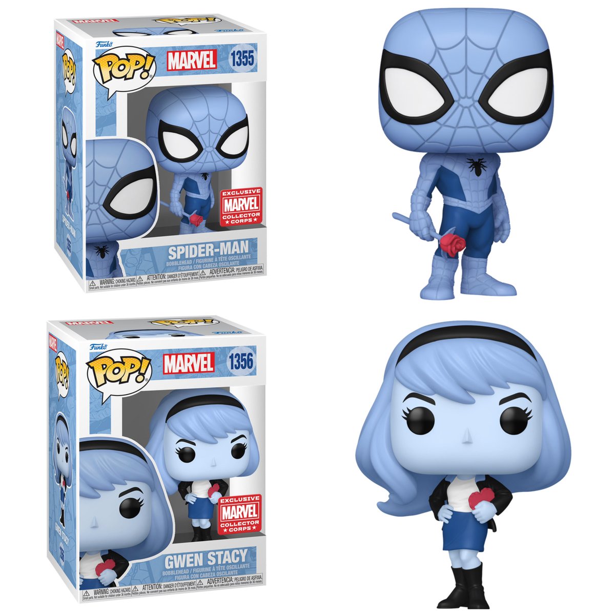 Funko Marvel Collector Corps Box - Spiderman Blue