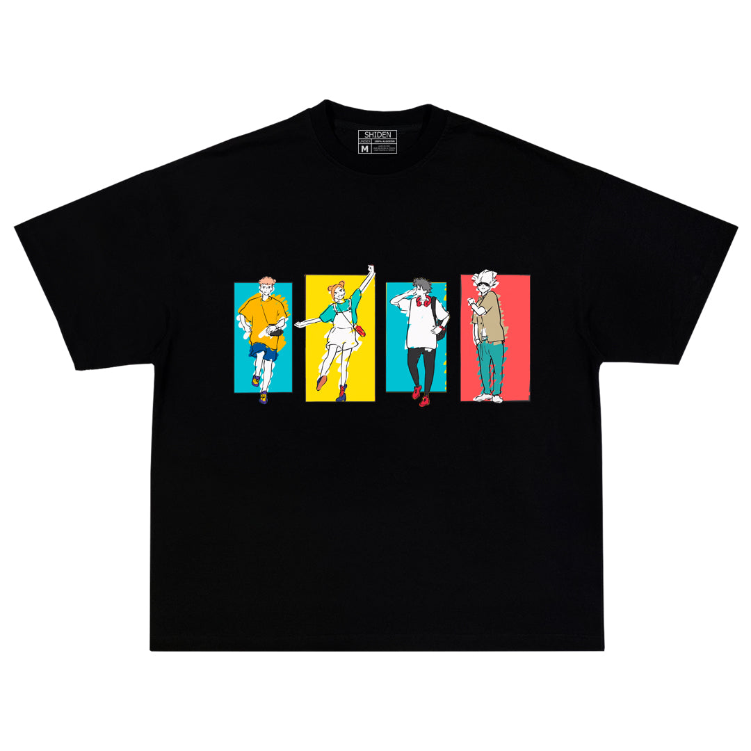 Polo Anime Jujutsu Kaisen Ending Negro