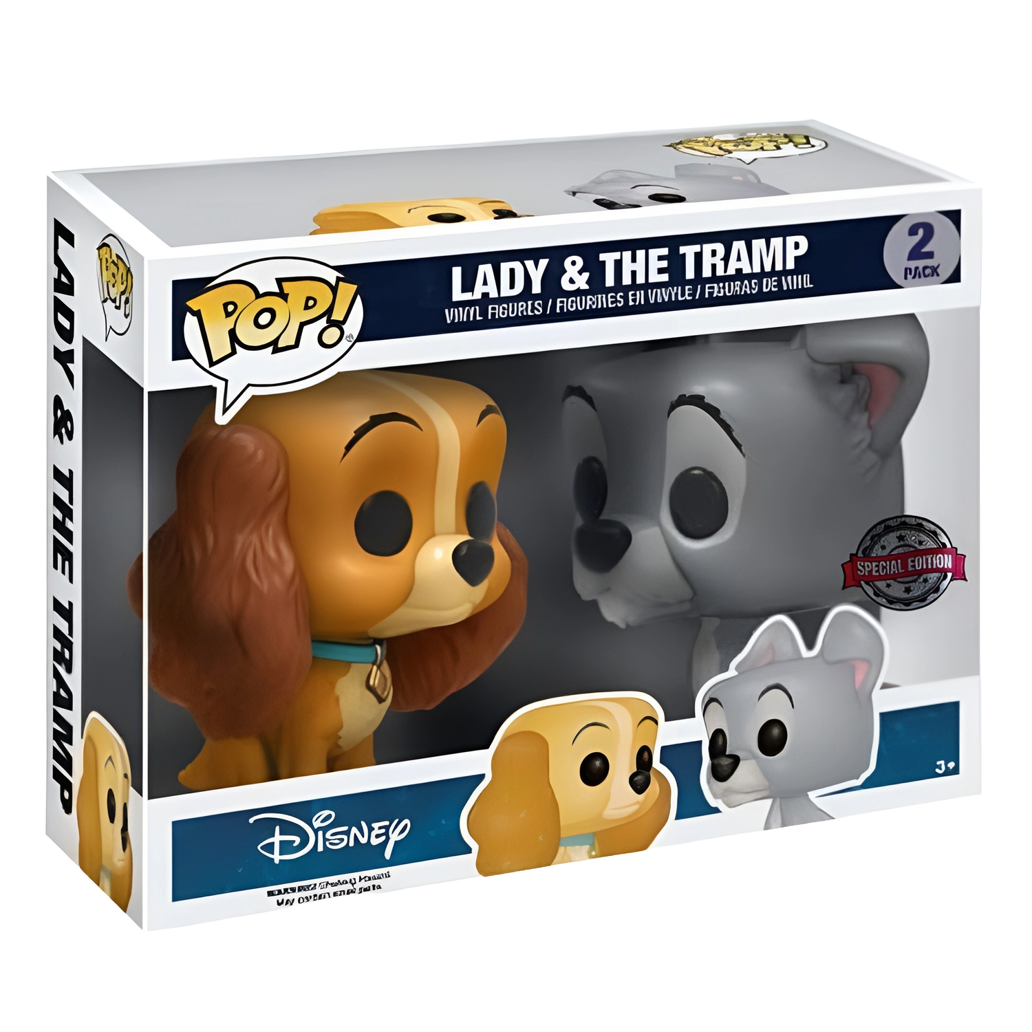 Funko Pop Disney - La Dama y El Vagabundo exclusivo Hot Topic