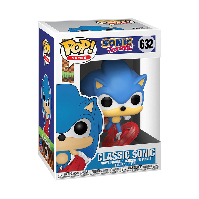 Funko Pop Sonic - Sonic Corriendo #632