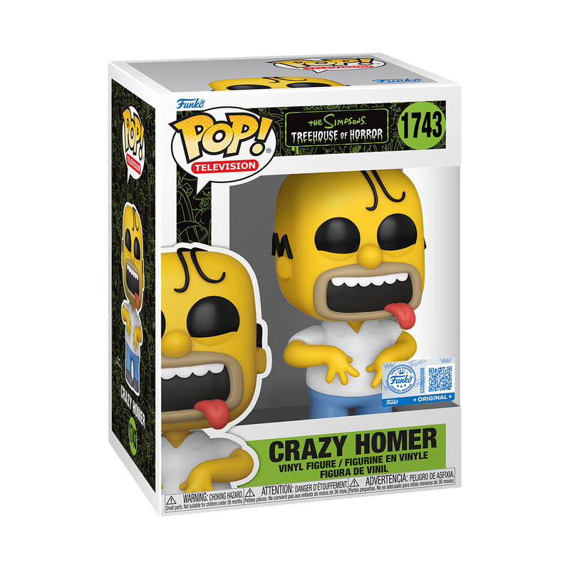 Funko Pop Los Simpson - Homero Loco Specialty Series #1743