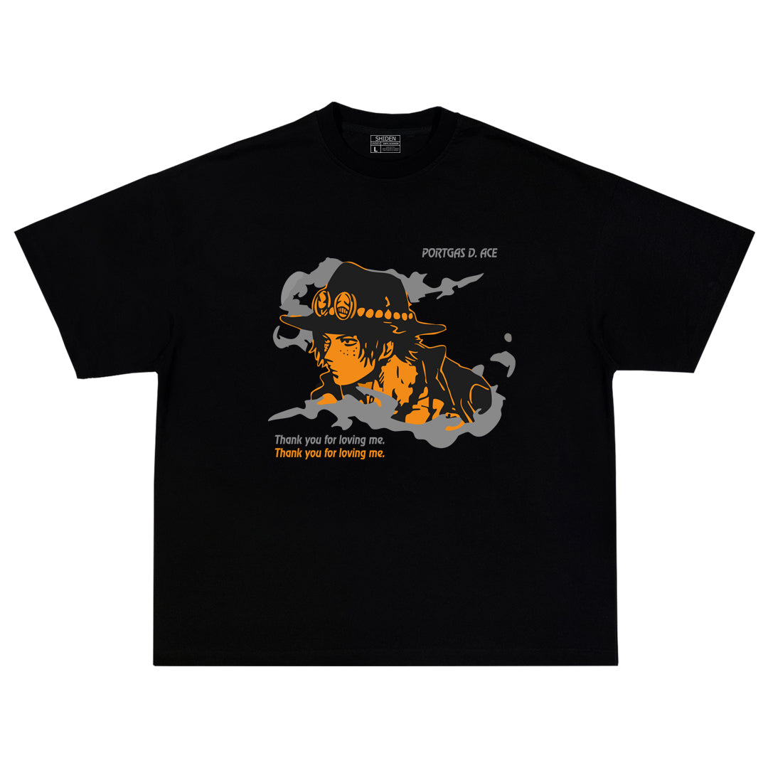 Polo Anime One Piece - Portgas D Ace