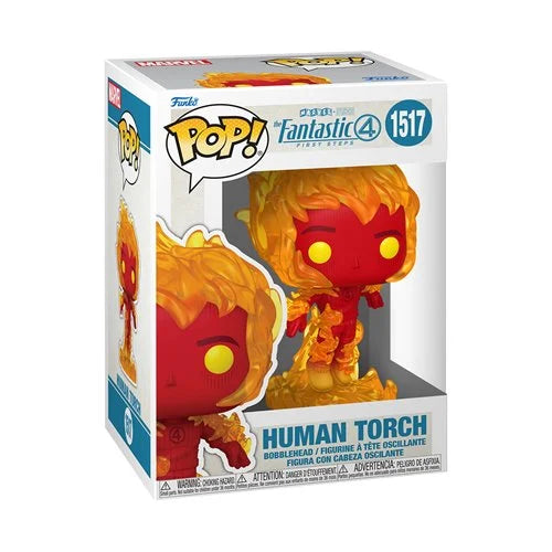 Funko Pop Los 4 Fantasticos - Antorcha Humana #1517
