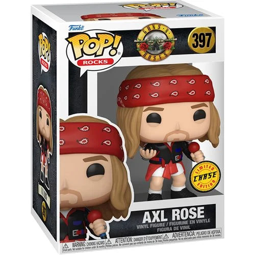 Funko Pop Guns N Roses - Axl Rose Chase (1992) #397