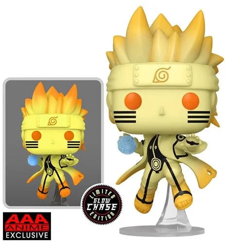 Funko Pop Naruto Naruto Uzumaki Kurama Link Mode (Chase) exclusivo A