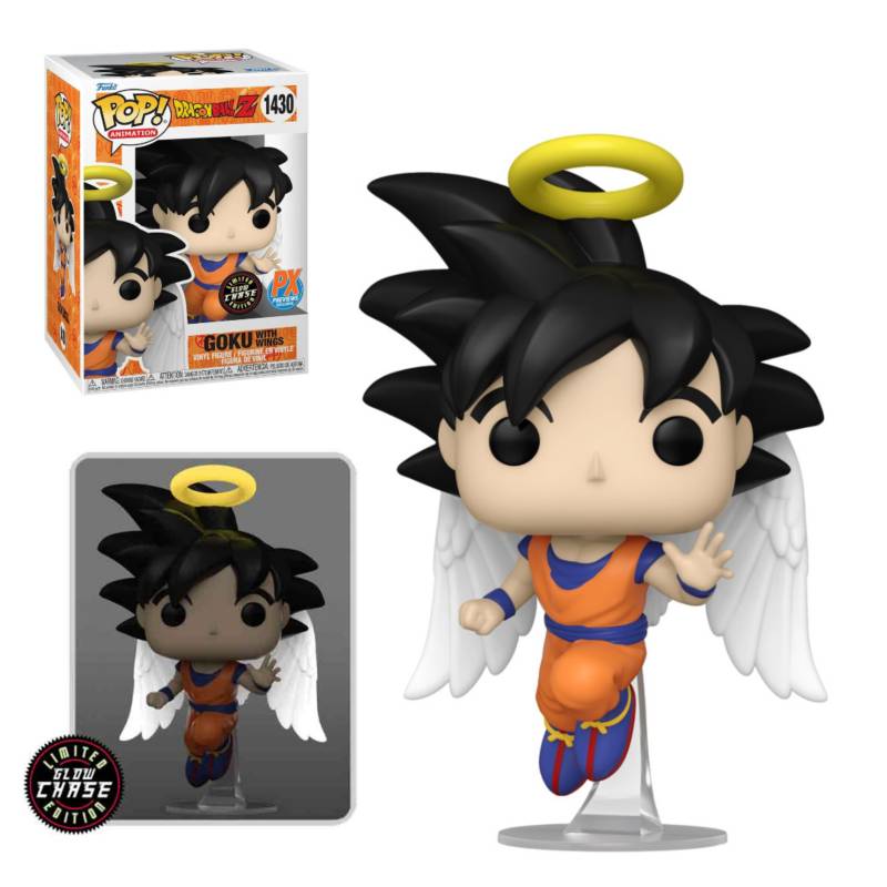 Funko Pop Dragon Ball - Goku con alas (Chase) Exclusivo PX #1430