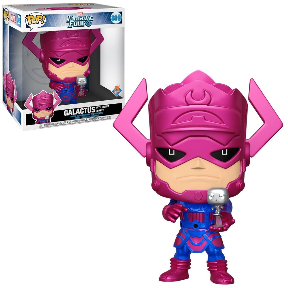 Funko Pop! Los 4 Fantasticos - Galactus metalico de 10" Pulgadas limitado a 20,000 unidades #809