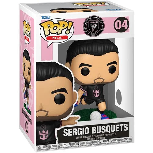Funko Pop Inter Miami - Sergio Busquets #04 - Pop Hunters