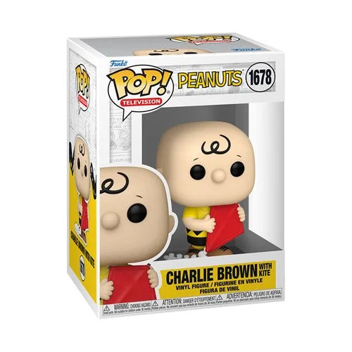 [Pre-venta] Funko Pop Peanuts - Charlie Brown con Cometa #1678