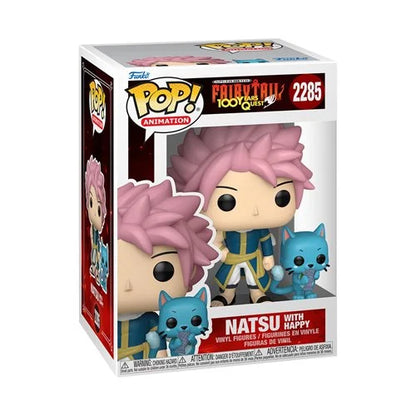 [Pre-venta] Funko Pop Fairy Tail 100 Years Quest - Natsu con Happy #2285 - Pop Hunters