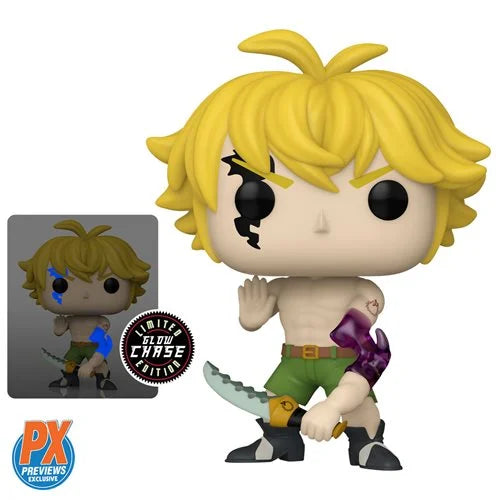 Funko Pop Los Siete Pecados Capitales - Meliodas Forma Demonio (Chase) exclusivo PX #1344