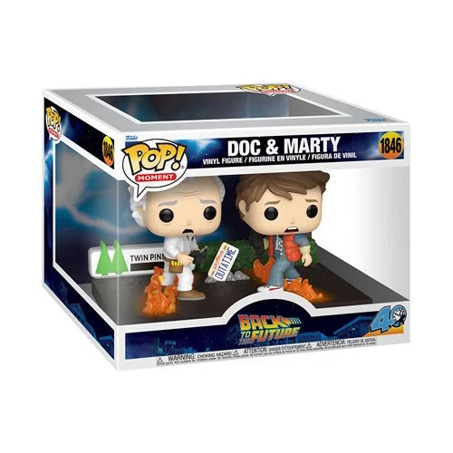 Funko Pop Volver al Futuro - Doc y Marty #1846