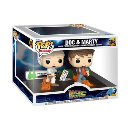 Funko Pop Volver al Futuro - Doc y Marty #1846