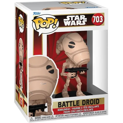 Funko Pop Star Wars Episodio I - Battle Droid #703