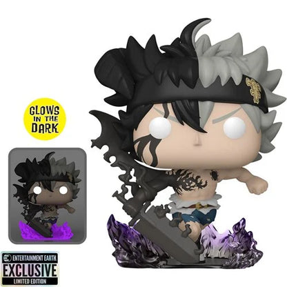 Funko Pop Black Clover - Black Asta (Brilla en la Oscuridad) exclusivo EE #1556