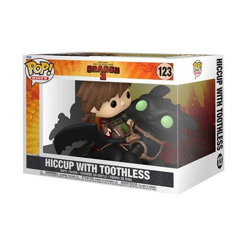 Funko Pop Como Entrenar a tu Dragon - Hipo con Chimuelo #123 - Pop Hunters