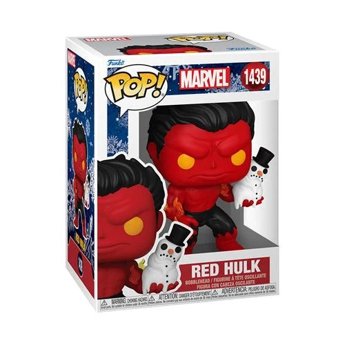 Funko Pop Marvel Navidad - Hulk Rojo #1439