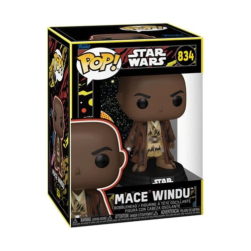 Funko Pop Star Wars - Mace Windu (Retro) #834 - Pop Hunters