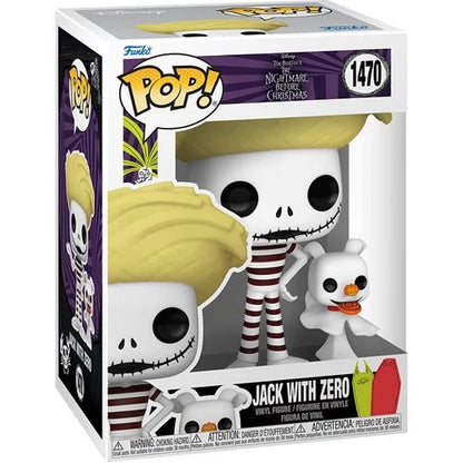 Funko Pop El Extraño Mundo de Jack - Jack con Zero #1470