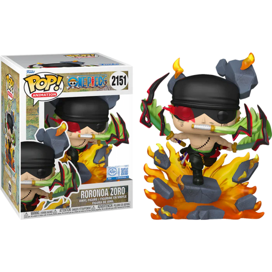 Funko Pop One Piece - Roronoa Zoro King of Hell exclusivo Gamestop #2151 - Pop Hunters