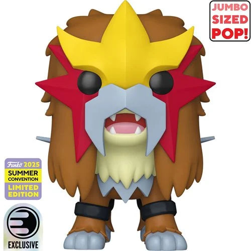 Funko Pop Pokemon - Entei 10 Pulgadas exclusivo SDCC #1070