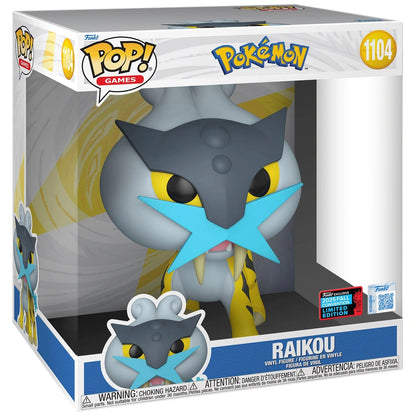 Funko Pop Pokemon - Raikou 10 Pulgadas exclusivo NYCC 2025 #1104