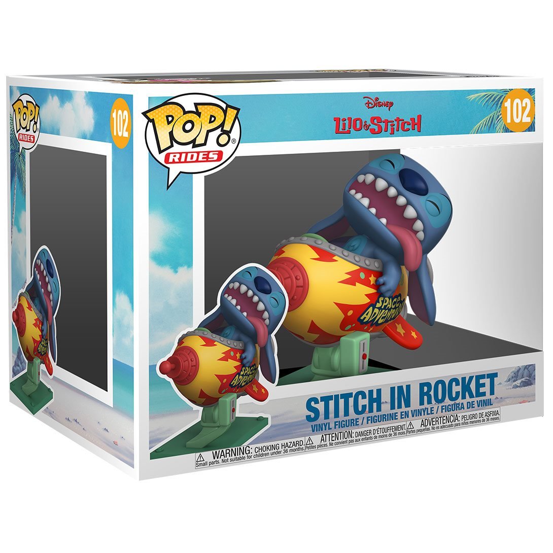 [Pre-venta] Funko Pop Lilo & Stitch - Stitch en Cohete #102