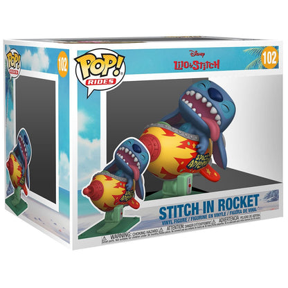 [Pre-venta] Funko Pop Lilo & Stitch - Stitch en Cohete #102
