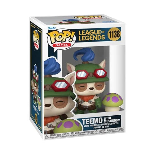 [Pre-venta] Funko Pop League of Legends - Teemo con Hongo #1138