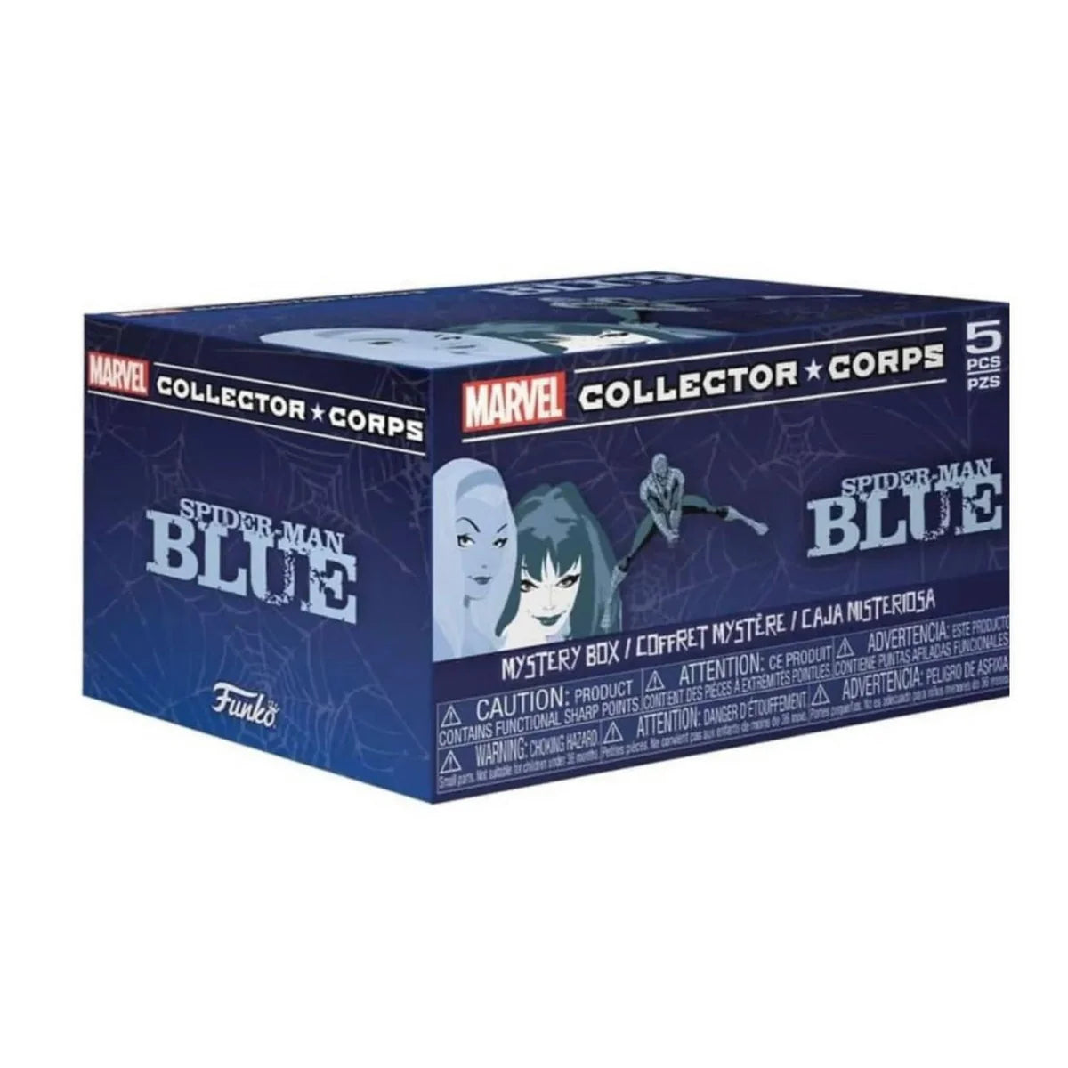 Funko Marvel Collector Corps Box - Spiderman Blue