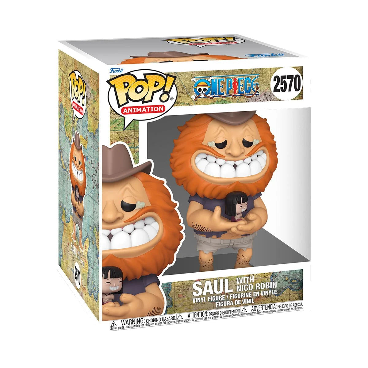 [Pre-venta] Funko Pop One Piece - Saul con Nico Robin 6 '' Pulgadas #2570