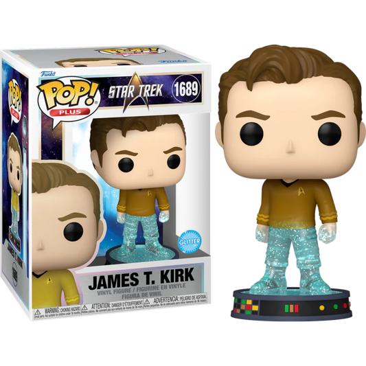 Funko Pop Star Trek - James Kirk en transportador Plus #1689
