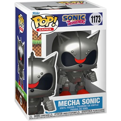 Funko Pop Sonic - Mecha Sonic #1173 - Pop Hunters
