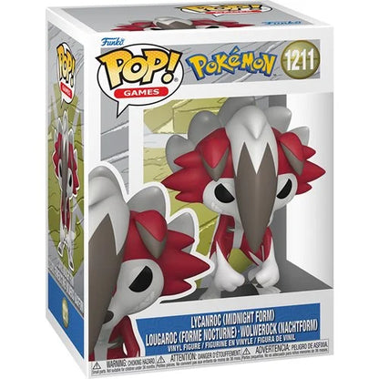 [Pre-venta] Funko Pop Pokemon - Lycanroc (Night) #1211