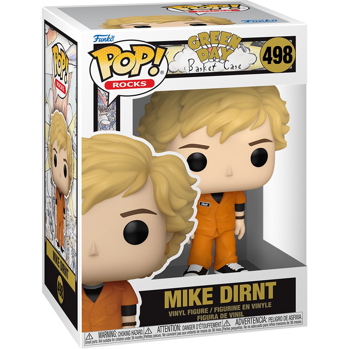 Funko Pop Green Day - Mike Dirnt (Basket Case) #498