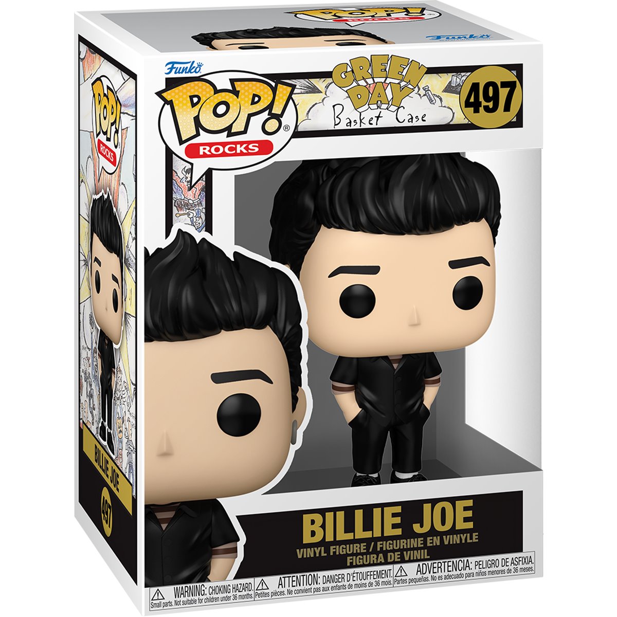 Funko Pop Green Day - Billie Joe (Basket Case) #497