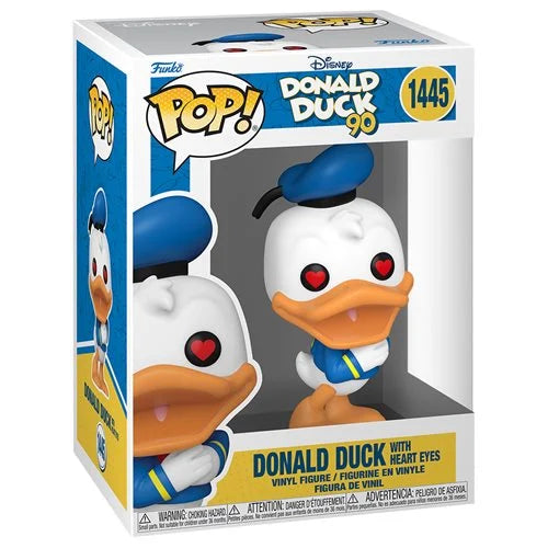 [Pre-venta] Funko Pop El Pato Donald - El Pato Donald con Ojos de Corazon #1445