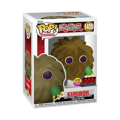 Funko Pop Yugioh! - Kuriboh Flocked (Brilla en la Oscuridad) exclusivo AAA Anime #1455