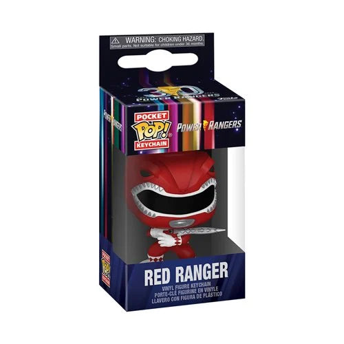 [Pre-venta] Funko Pop llavero Power Rangers - Red Ranger