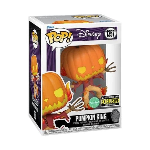Funko Pop El Extraño Mundo de Jack - Rey Calabaza (Aromatizado) exclusivo EE #1357